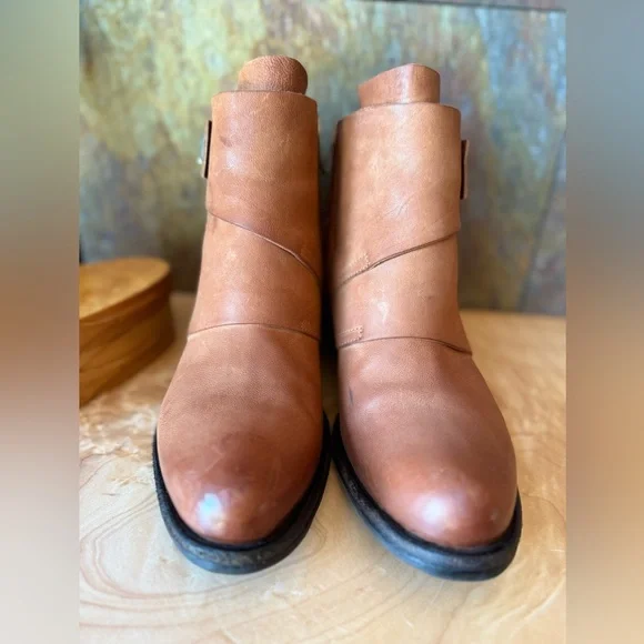 A.S. 98 Olin boots. 39 (8.5-9) Calvados (British tan) Unique Euro line. - Picture 7 of 14
